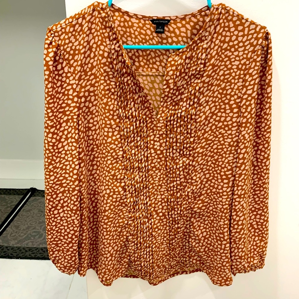 Ann taylor long sleeve blouse